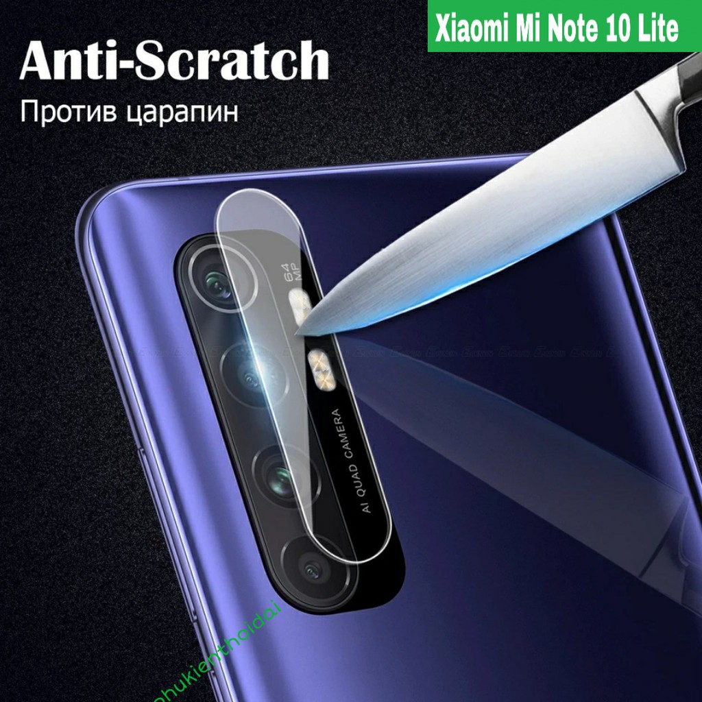 Cường lực Camera Xiaomi Mi Note 10 Lite FREESHIP Từ 50k Full hộp đủ phụ kiện