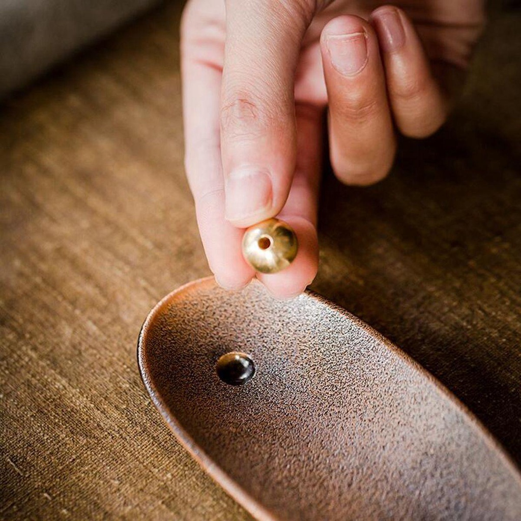 YIYU Giá Đỡ Nhang Thơm Bằng Kim Loại Thiết Kế Sáng Tạo