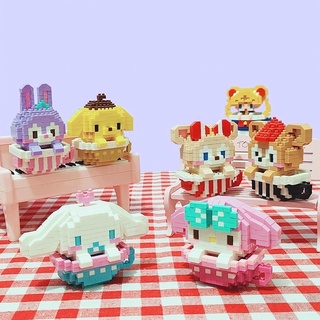 Bộ đồ chơi xếp hình Lego nano 3D mini siêu dễ thương | candylab.official