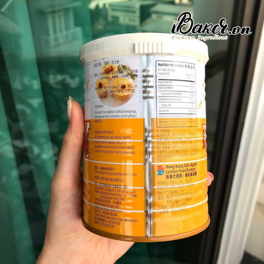 [300g] Bột sư tử CUSTARD LION