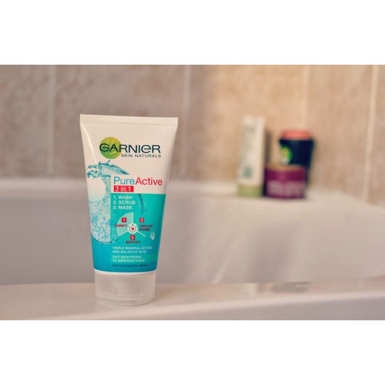 Sữa rửa mặt Garnier 3 trong 1