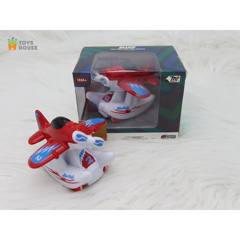 Mô hình máy bay trượt đà Toyshouse chính hãng đồ chơi nhập vai, hướng nghiệp cho bé ( đồ chơi máy bay )