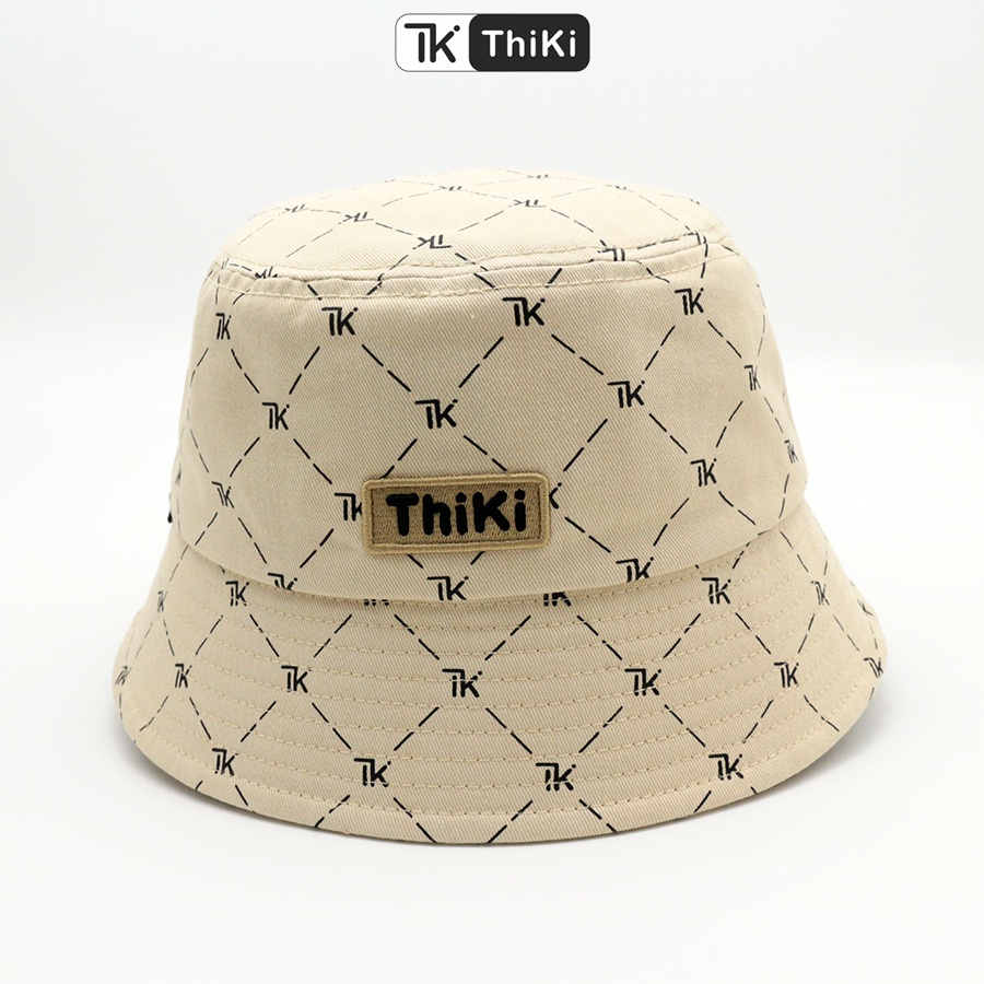 Nón Bucket Monogram THIKI chính hãng K25012