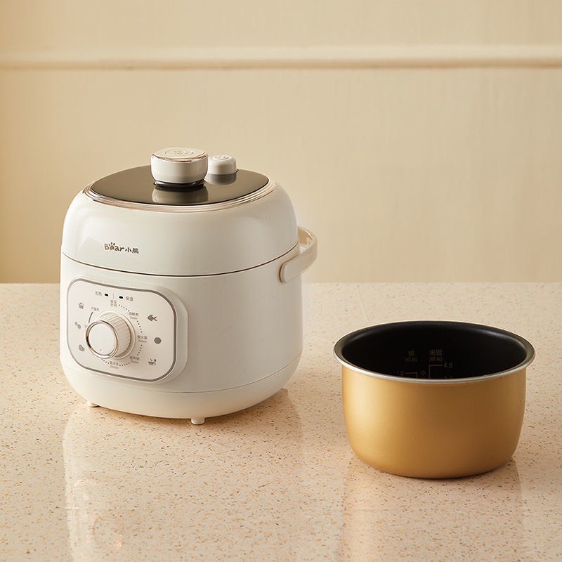 Nồi áp suất điện mini đa năng cho 1-2 người BEAR dung tích 2L bảo hành 12 tháng