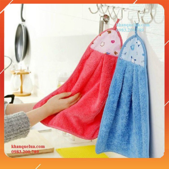 Khăn Lau Tay Thấm Nước Nhà Bếp Siêu Mềm Mịn | (LH3)