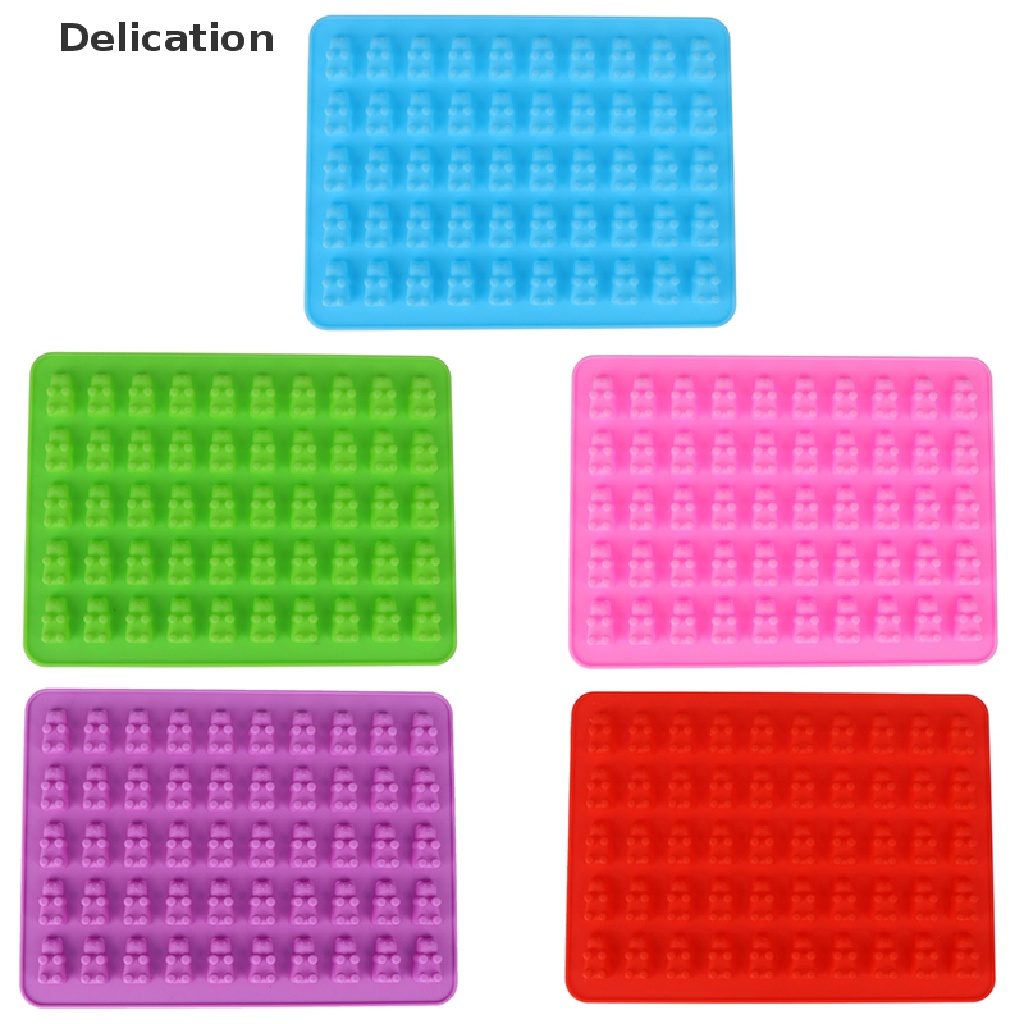 Khuôn silicone làm bánh/kẹo/thạch hình chú gấu dễ thương