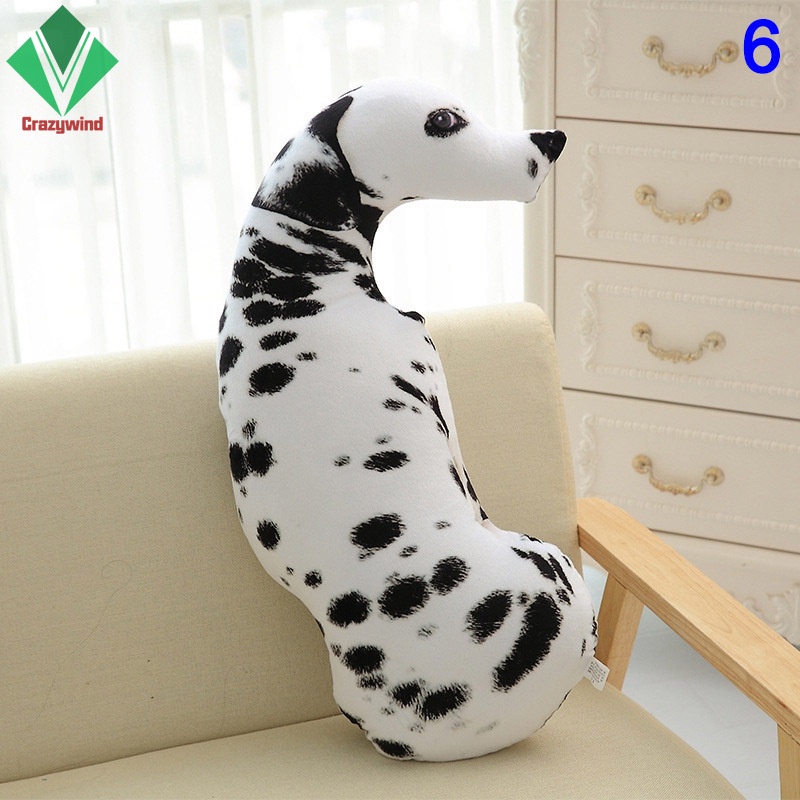 Đồ chơi thú nhồi bông hình dạng chú chó 3D đáng yêu dành cho trang trí nhà cửa