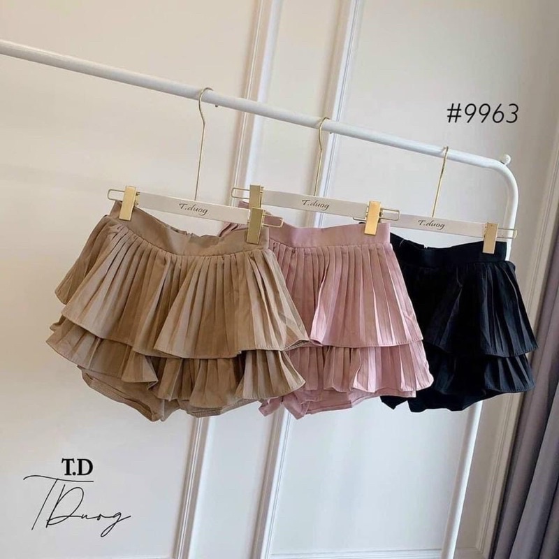 Chân váy dập li tầng 60-90kg