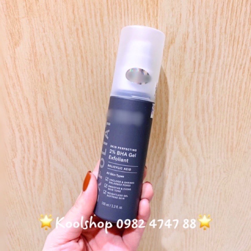 🇺🇸MẪU THỬ🇺🇸Tẩy da chết hoá học BHA 2% dạng Gel (MỸ)