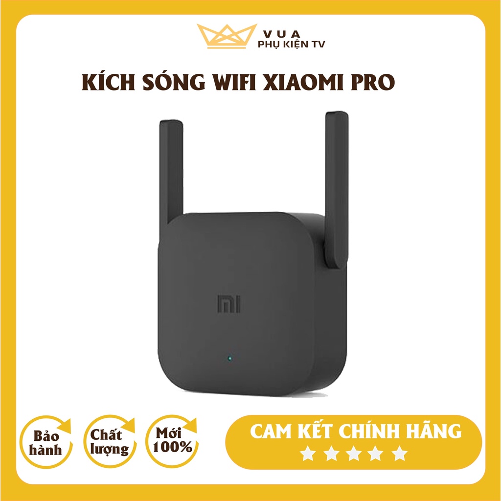 Kích sóng Wifi Xiaomi Repeater PRO 300 Mbps - Sóng mạnh - Chính Hãng - Vua Phụ Kiện TV