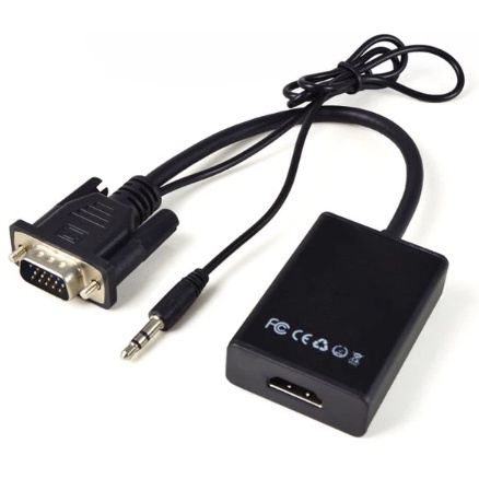 Cáp chuyển VGA sang HDMI new 100%