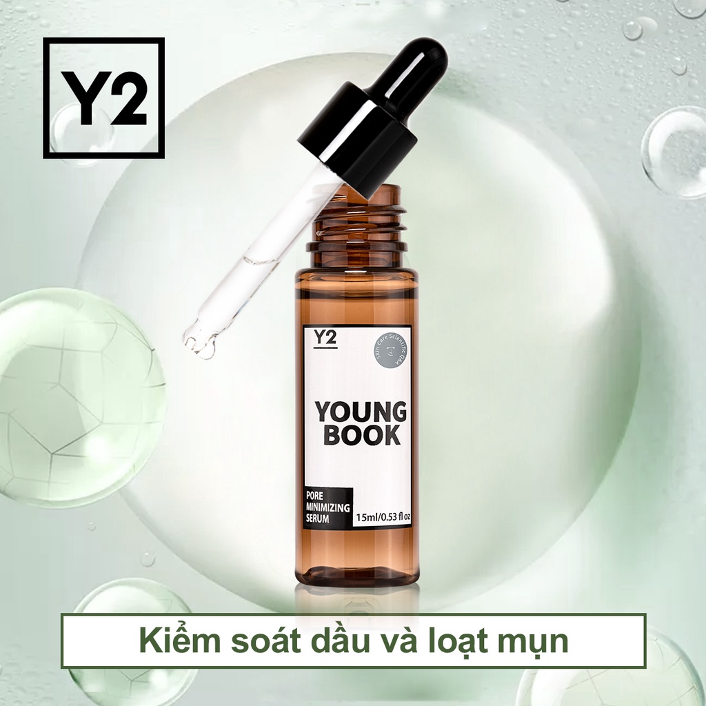 Tinh chất Youngbook thu nhỏ lỗ chân lông kiểm soát dầu làm mịn da thể tích 15ml | BigBuy360 - bigbuy360.vn