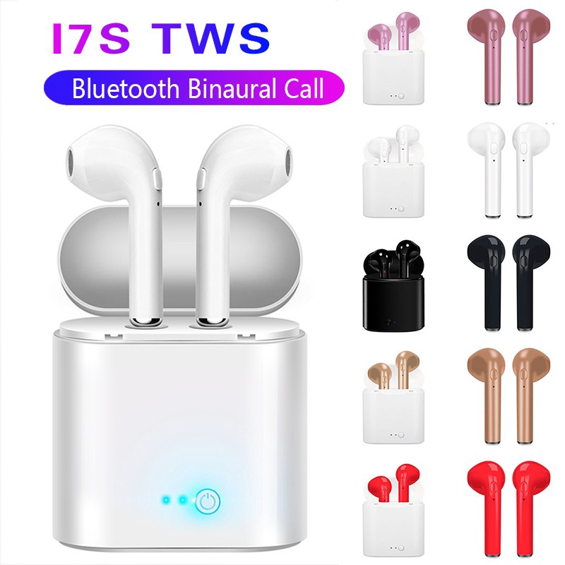 Tai Nghe Bluetooth Không Dây Mini I7S Tws Cho Điện Thoại