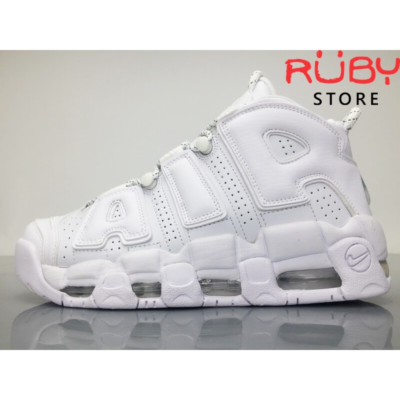 Giày Uptempo Trắng Full