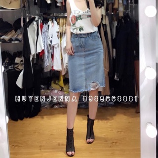 Chân váy bò về đủ sz nhé
