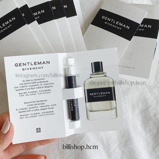 Vial 1ML - ước hoa nam Gentleman Eau De Toilette Givenchy