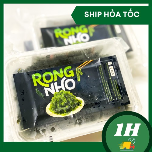 Rong nho muối kèm sốt mè rang Kewpie hộp 500gr