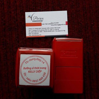 Khắc dấu VUÔNG-In Bạch Dương