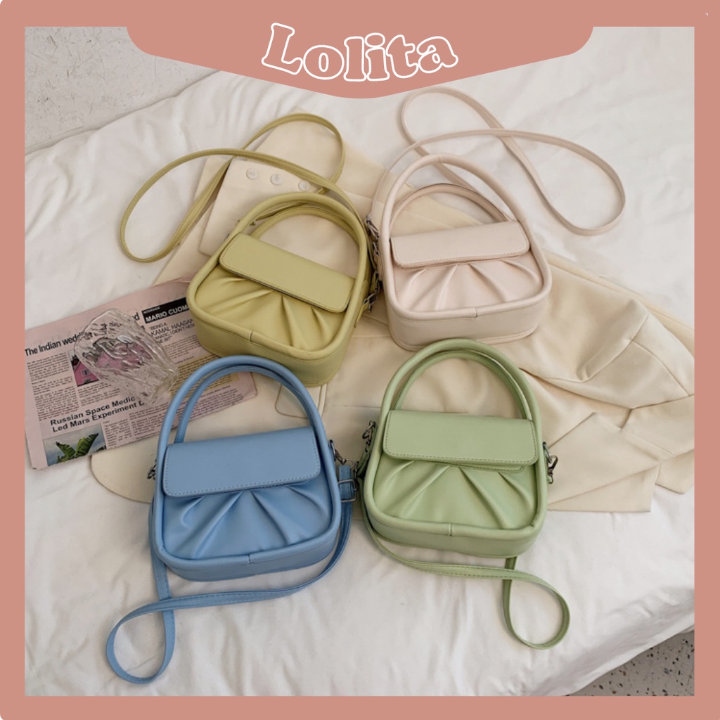 Túi xách nữ đeo chéo cầm tay LOLITA da pu