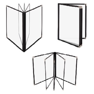 Bộ 3 bìa thực đơn 10 trang (5 lá) A4 Urimenu