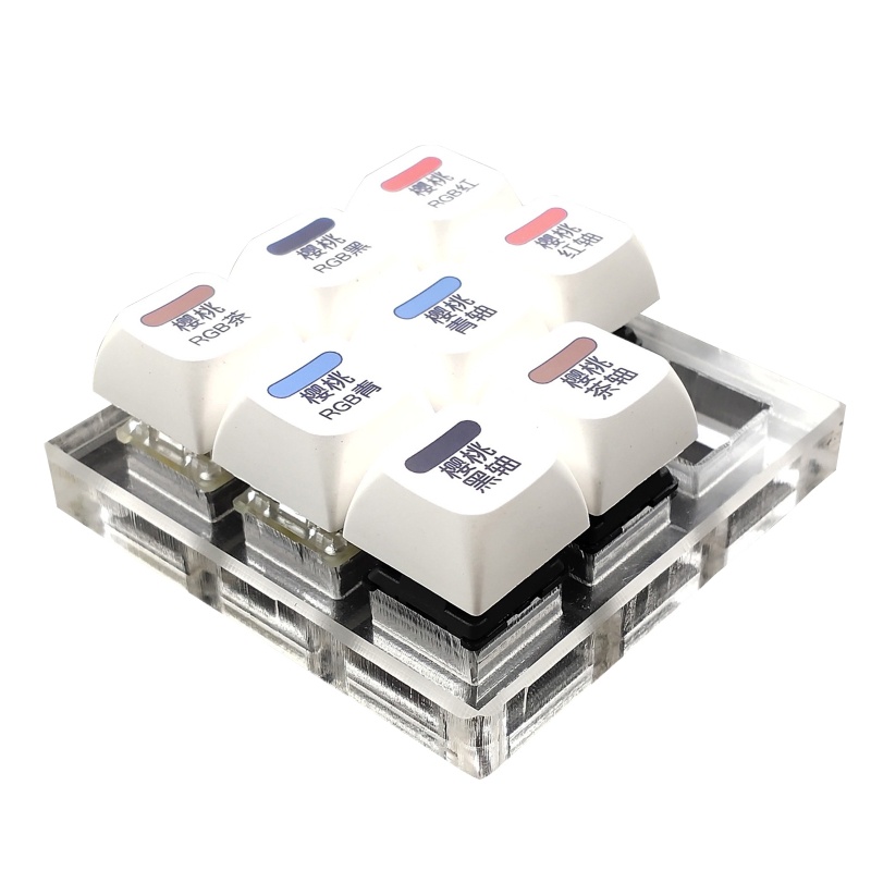 Dụng Cụ Kiểm Tra Công Tắc Cherry MX 9 Lỗ 8-Switch