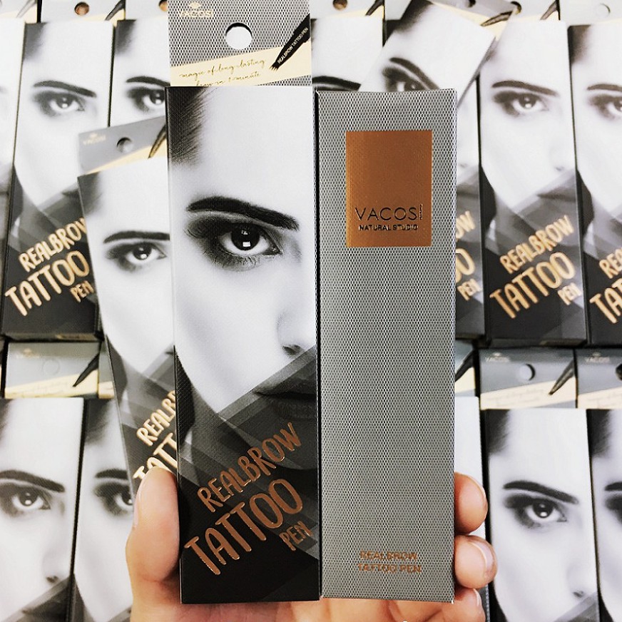 Bút nước phẩy sợi chân mày Vacosi Realbrow Tattoo | BigBuy360 - bigbuy360.vn