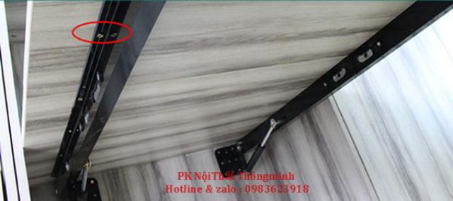 Phụ kiện bàn kết hợp tủ gập dưới
