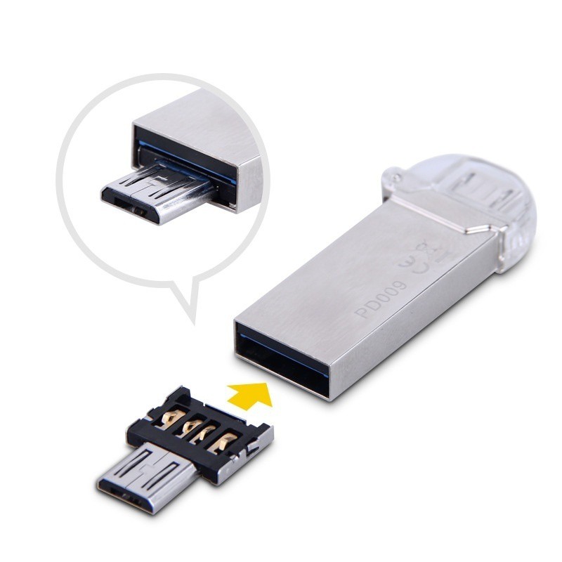 Đầu Chuyển Đổi Micro Usb Đực Sang Usb Cái