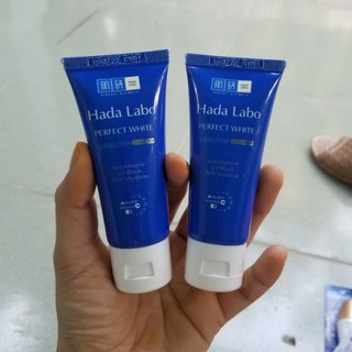 Sữa rửa mặt dưỡng trắng Hada Labo tuýp 25g