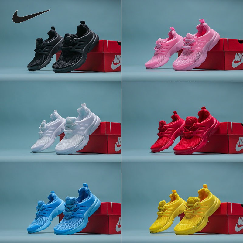 Giày Trẻ Em NIKE Baby Origin Little Presto TD Classic Chạy Giày Thể Thao Trẻ Em Lưới Thoáng Khí Giày Đế Xuồng Dễ Mặc Cho 2,3,4,5,6,7,8.8years Old Soft Dưới Thoải Mái Cho Bé Trai Unisex Light Sneakers * Chuẩn Bị Sẵn Sàng *