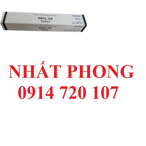 Mực Photocopy Canon NPG 28 - CANON IR2016, 2018,2020,2022,2025