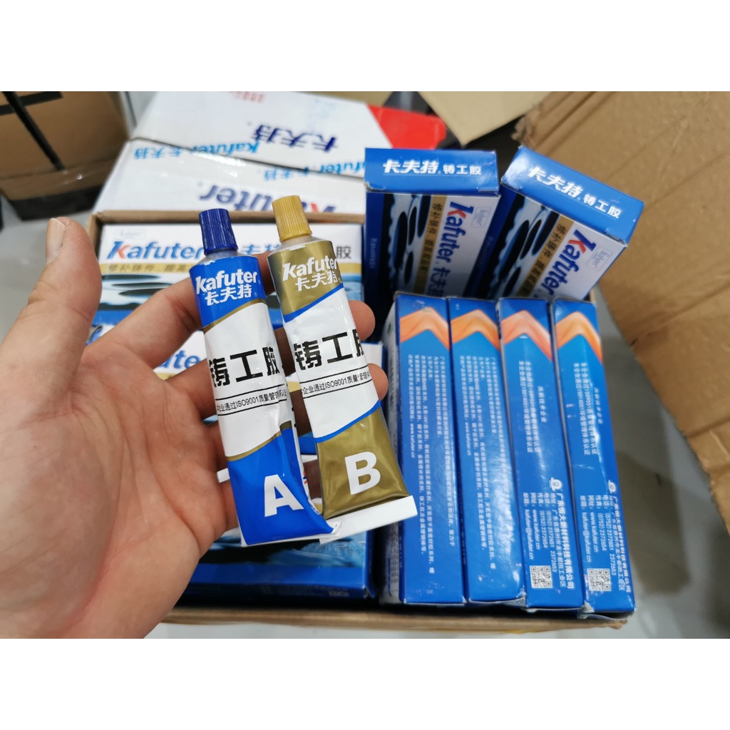 Keo AB 2 Thành Phần Siêu Dính Kafuter K-9119 Chống Thấm Chịu Lực Tốt 100g