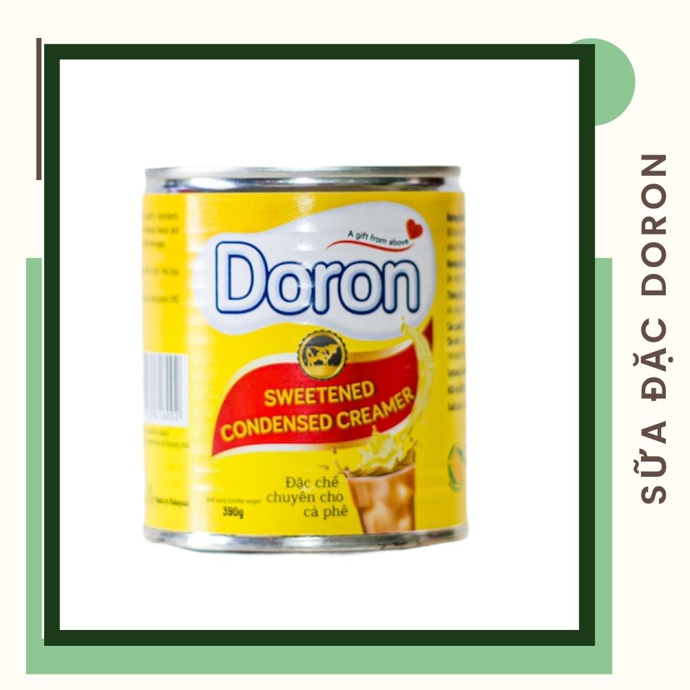Sữa đặc Doron 390gr - Sữa đặc có đường, pha chế, làm bánh | BigBuy360 - bigbuy360.vn