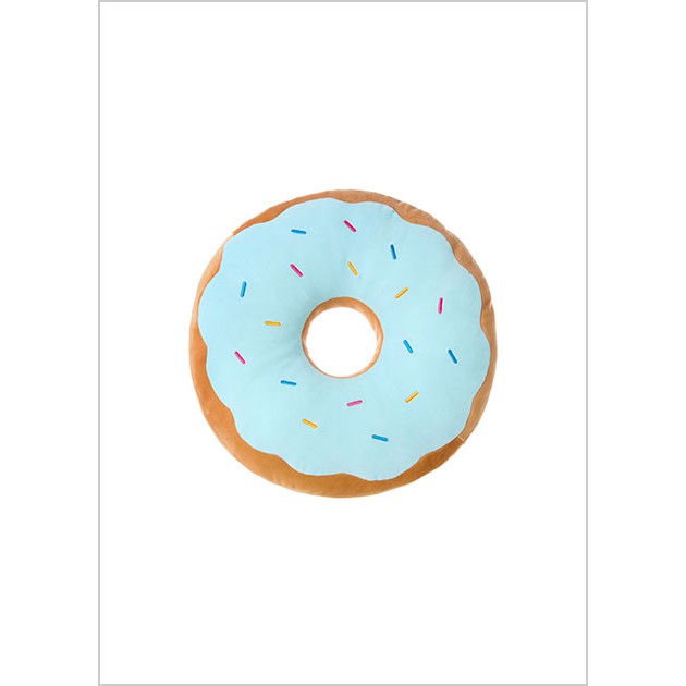 Gối ôm hình Donut (xanh)