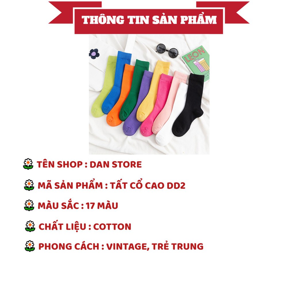 Tất Nữ - Tất Nữ Nhún Cổ Cao mềm mại kháng khuẩn  Tất xinh xắn cho nữ theo phong cách Vintage Hàn Quốc mã DD2