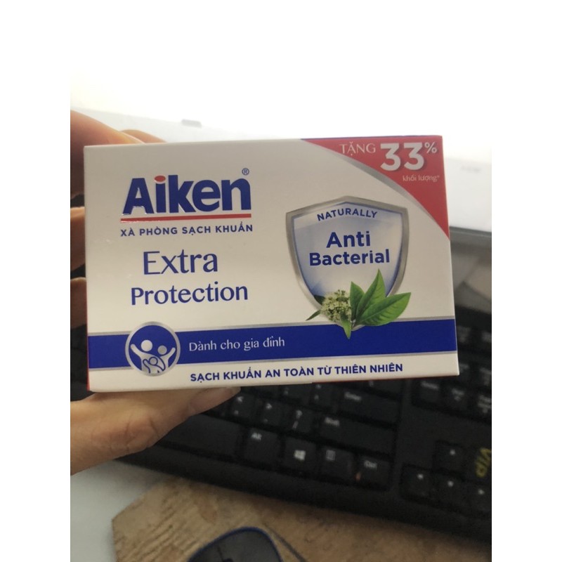 xà phòng bánh aiken diệt 99% vi Khuẩn