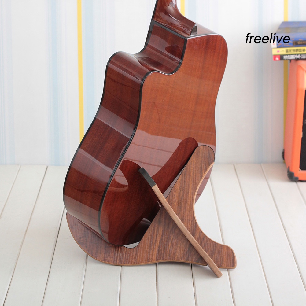 Giá đỡ đàn Guitar Bass Ukulele bằng gỗ có thể tháo rời