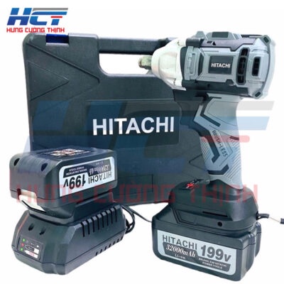 Máy siết bu lông Hitachi 199v loại chống va đập