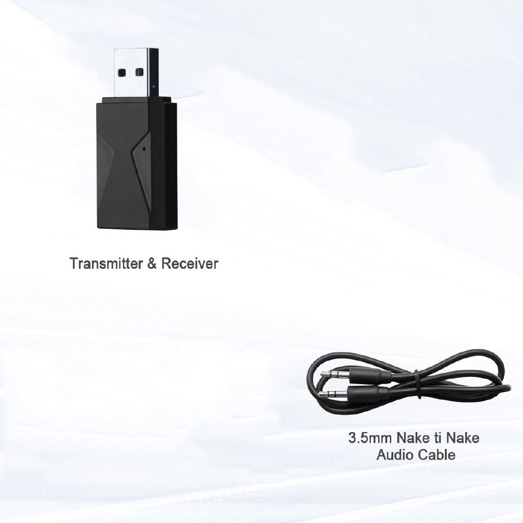 Thiết bị phát âm thanh bluetooth 5.0 mini AUX RCA USB jack 3.5mm cho TV/PC/xe hơi