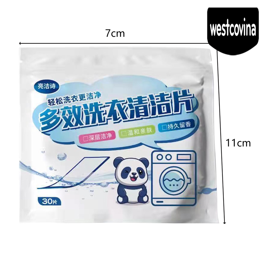 [Hot]☀ Set 30 Tấm Lót Giặt Quần Áo Đa Năng Có Hương Thơm