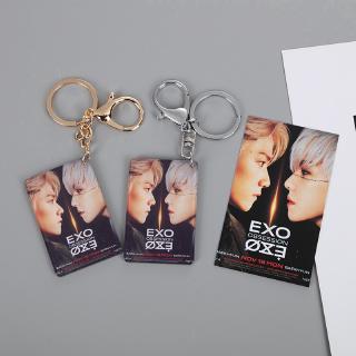 Móc chìa khóa kpop EXO《OBSESSION》thời trang