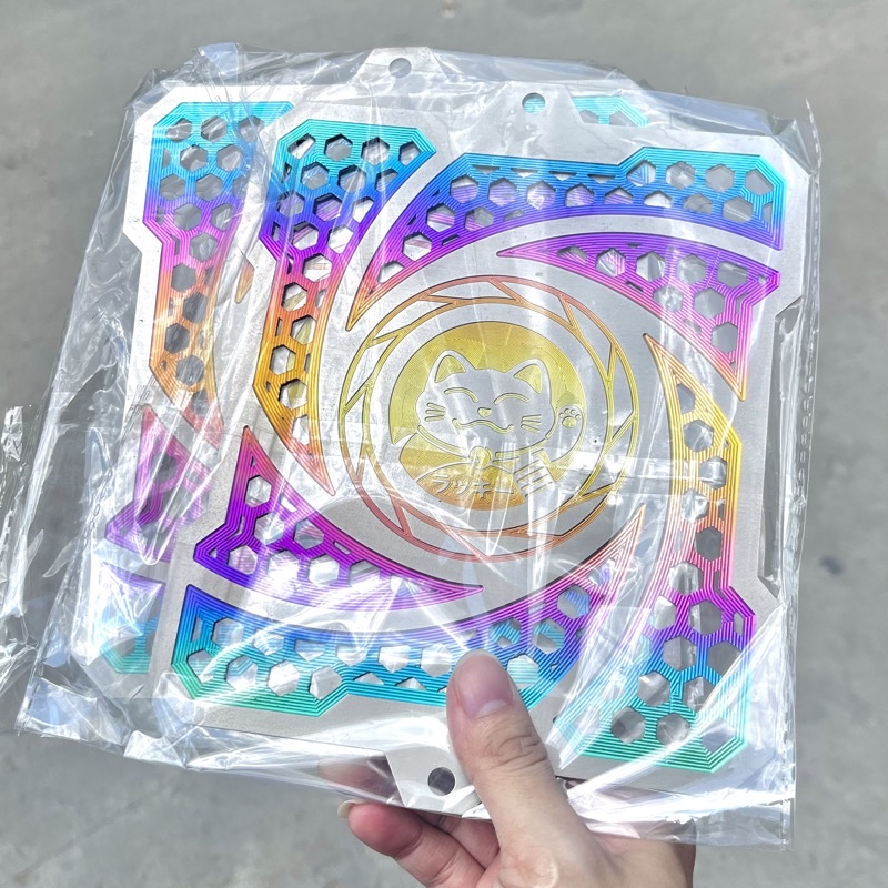 Che két nước titanium mèo thần tài loại cao cấp cho raider satria fi cực hot hiện nay