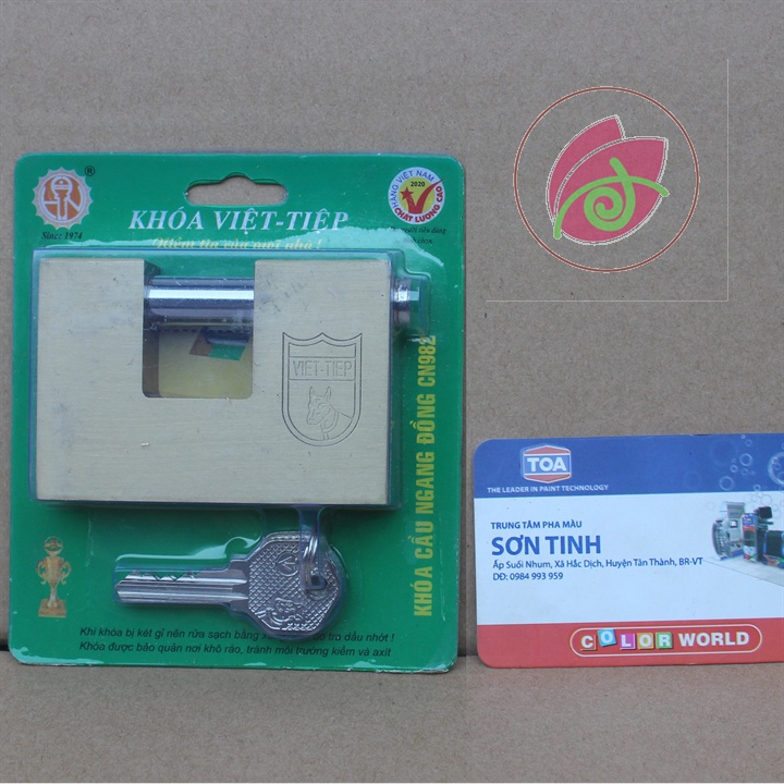 KHOÁ VIỆT TIỆP CẦU NGANG ĐỒNG CÁC CỠ CN974 CN971 05203 CN982
