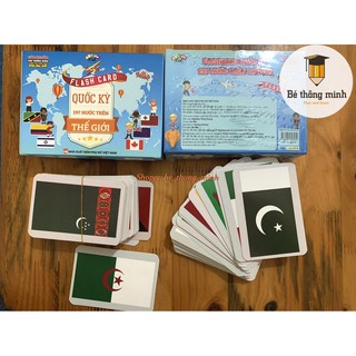 Flashcard - Quốc Kỳ 197 Nước Trên Thế Giới