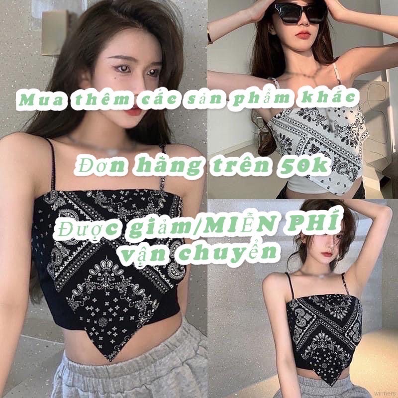 YẾM Thổ Cẩm 🦋 Áo hai croptop dây nữ hotrend ống quây tăm🦋