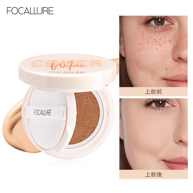 (Hàng Mới Về) phấn nước Kem Bb Dạng Air Cushion FOCALLURE tẩy da chết Che Khuyết Điểm Làm Sáng Da Phấn phủ mĩ phẩm nội địa trung | BigBuy360 - bigbuy360.vn