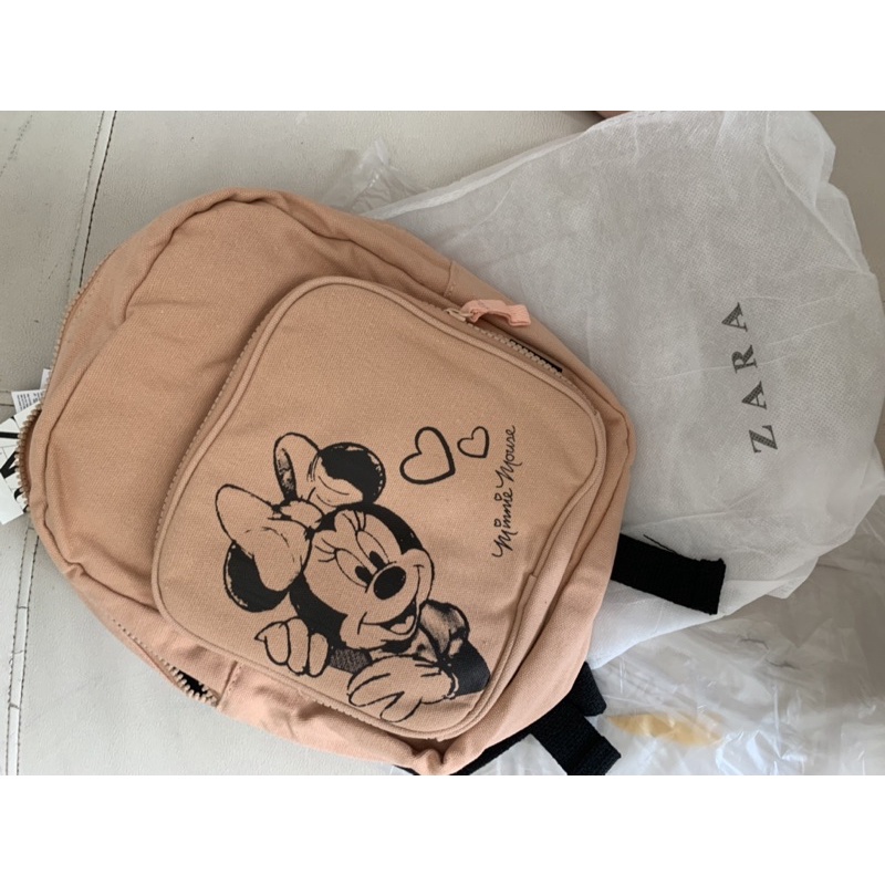 Balo mickey màu cam đất cho bé ,balo đi học  hàng xuất dư xịn chuẩn kèm túi tag hãng