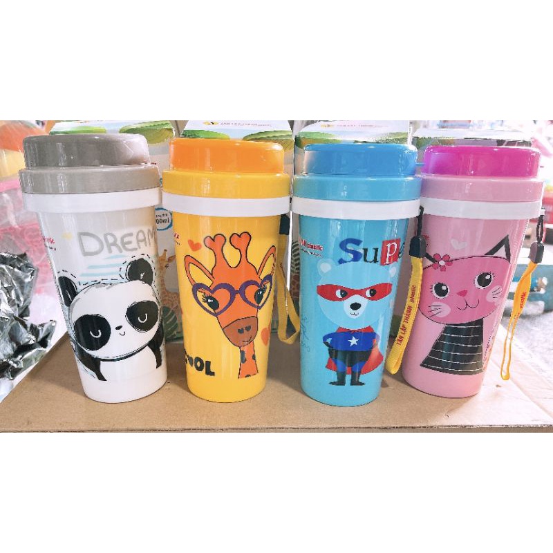 Bình giữ nhiệt có ống hút  siêu cute chất lượng cao giữ nhiệt 24h