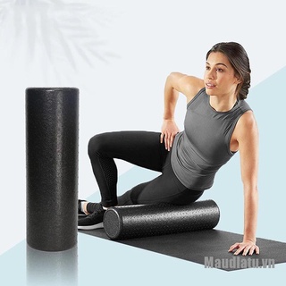 Con Lăn Tập Yoga Bằng Xốp 3 Kích Thước 30 / 45 / 60 cm Màu Đen