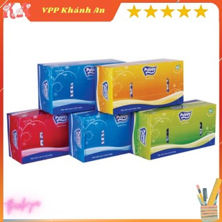 Hộp 180 Tờ Khăn Giấy Lụa Pulppy